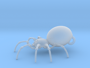 Spider in Clear Ultra Fine Detail Plastic