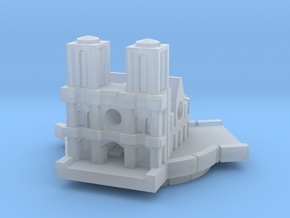 Notre Dame in Clear Ultra Fine Detail Plastic