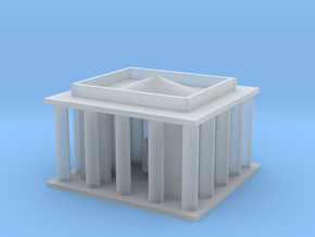 Lincoln Memorial in Clear Ultra Fine Detail Plastic
