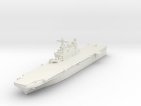 USS Tarawa LHA-1 in White Natural Versatile Plastic: 1:3000