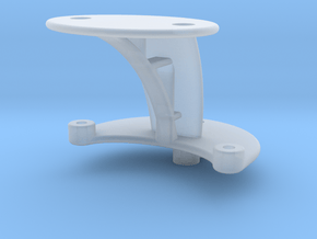 XuGong V2 - Mount for Controller & Cased Cam in Clear Ultra Fine Detail Plastic