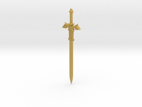 Link's Hylian Sword (Legend of Zelda) in Tan Fine Detail Plastic