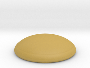 test yo-yo disk solid in Tan Fine Detail Plastic