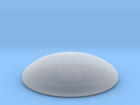 test yo-yo disk solid in Clear Ultra Fine Detail Plastic