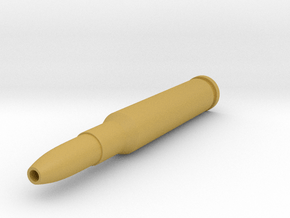 Bullet Pen in Tan Fine Detail Plastic
