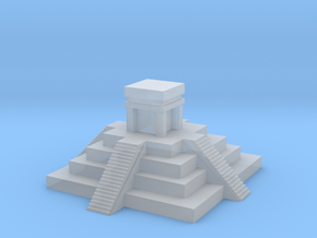 Aztec Pyramid Fixed in Clear Ultra Fine Detail Plastic