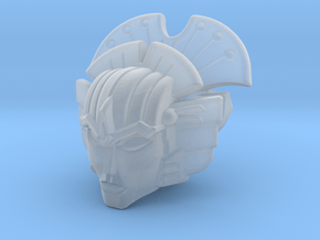 MP-Sized Windblade Head in Clear Ultra Fine Detail Plastic