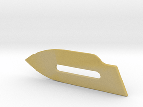 SCALPEL Blade in Tan Fine Detail Plastic