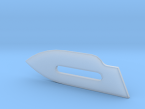 SCALPEL Blade in Clear Ultra Fine Detail Plastic