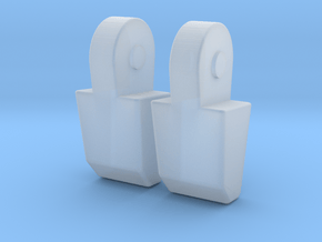 MP-11 Pointer Finger Pair in Clear Ultra Fine Detail Plastic