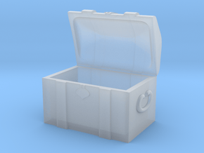 Tabletop: Open Chest in Clear Ultra Fine Detail Plastic