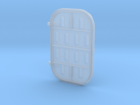 Door 5 Short in Clear Ultra Fine Detail Plastic