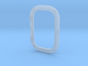 Frame 3 Short in Clear Ultra Fine Detail Plastic