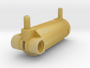 Cylinder Body in Tan Fine Detail Plastic