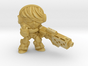 JILLIAN WALKER - FREEDOM FIGHTER in Tan Fine Detail Plastic