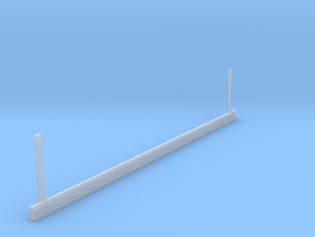 Guardrail (Leitplanke) in Clear Ultra Fine Detail Plastic