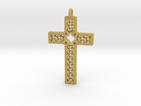 Criss Cross in Tan Fine Detail Plastic