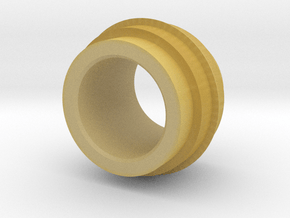 Side Booster ring in Tan Fine Detail Plastic