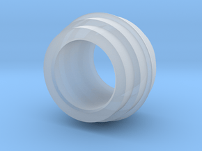 Side Booster ring in Clear Ultra Fine Detail Plastic