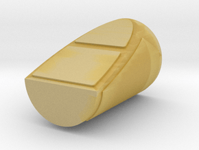 1/24th scale Side Booster Cap for Hawk Left in Tan Fine Detail Plastic