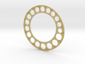 Ring Gauge Usa in Tan Fine Detail Plastic