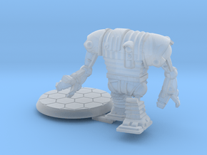 28mm/32mm Corig-8 droid with Arms in Clear Ultra Fine Detail Plastic