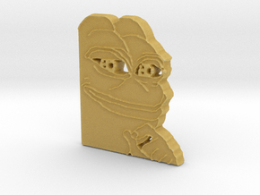 Pepe Pendant in Tan Fine Detail Plastic