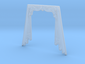 Stern ornament "Curtains" for Kolderstok 1:72 Bata in Clear Ultra Fine Detail Plastic