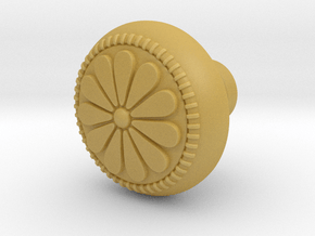 CARINA door knob in Tan Fine Detail Plastic