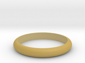 Ring 18mm in Tan Fine Detail Plastic