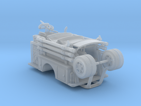 Mack Pumper Body 1:64 in Clear Ultra Fine Detail Plastic