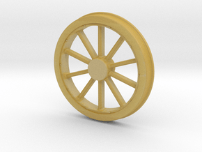McKeen Driver Wheel In O Scale in Tan Fine Detail Plastic