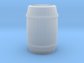 "Barrel" - A Monopoly figure in Clear Ultra Fine Detail Plastic
