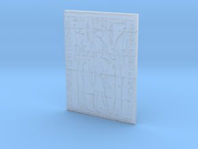 28mm/32mm Egyptian Wall Carving in Clear Ultra Fine Detail Plastic