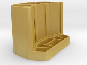 Vases and Frame. in Tan Fine Detail Plastic