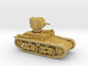 Carden Loyd Light Tank Mk.VIII (1:100 scale) in Tan Fine Detail Plastic