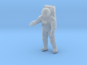Neil Armstrong-"Small step"  1:32 in Clear Ultra Fine Detail Plastic