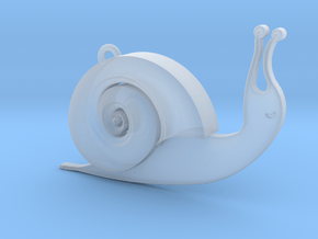 Snaily in Clear Ultra Fine Detail Plastic