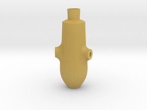 Vase in Tan Fine Detail Plastic