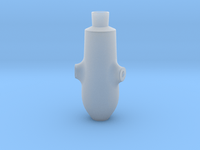 Vase in Clear Ultra Fine Detail Plastic