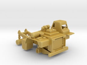CAT 797 Haul Truck- Chassis Only in Tan Fine Detail Plastic