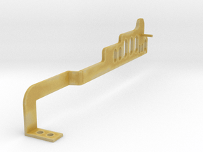 Side wall for Drop-on Jankó Piano Adaptor in Tan Fine Detail Plastic