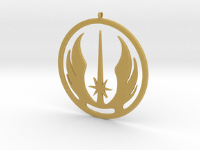 Symbol of the Jedi Order in Tan Fine Detail Plastic