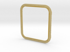 Frame Double 1 in Tan Fine Detail Plastic