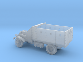Lancia Armoured Truck 1921 (15mm 1:100 scale) in Clear Ultra Fine Detail Plastic