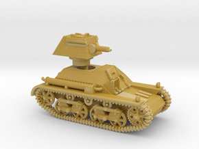 Vickers Light Tank Mk.IIa (28mm - 1/56th scale) in Tan Fine Detail Plastic