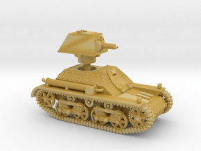 Vickers Light Tank Mk.I (15mm scale) in Tan Fine Detail Plastic