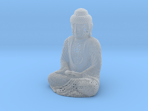 Full Buddha For Shapeways in Clear Ultra Fine Detail Plastic
