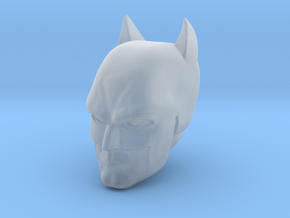 Batman Head  in Clear Ultra Fine Detail Plastic