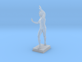 The Dancing Faun of Pompeii in Clear Ultra Fine Detail Plastic